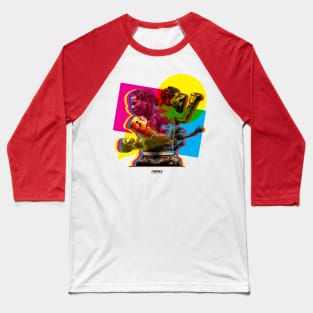 Tank Davis Abstract Art Baseball T-Shirt